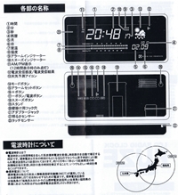LCD RADIO CLOCK　FUZE8
