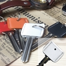 LEATHER KEY COVER ホワイト