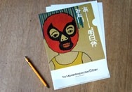 マスクマンのクリアファイル