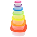 RAINBOW　FOOD　CONTAINER　SET