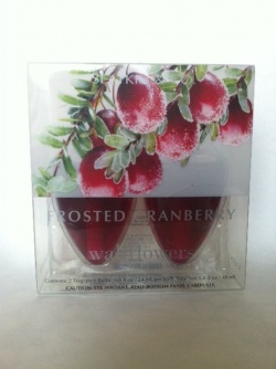 【バスアンドボディワークス】ルームフレグランスリフィル　frosted cranberry