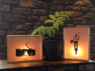 商品展示例1(スタンド照明A+スタンド照明B)