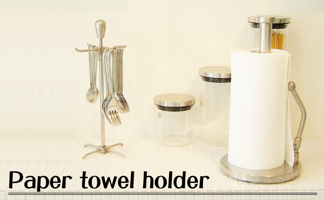 Paper towel holder(ペーパータワーホルダー)　sation・Ivory・sax